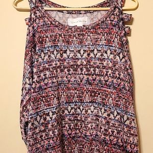 2xl French laundry multi color top